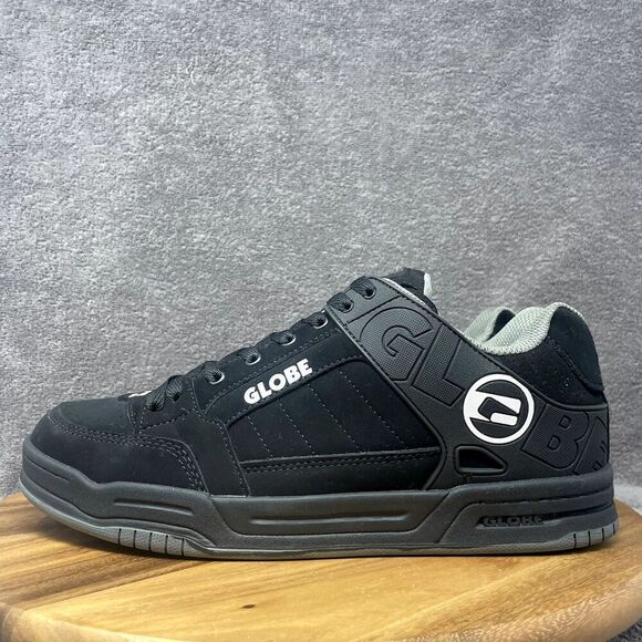 NEW Globe Tilt Skate Shoes Sneakers Fat Tongue Y2K Black/Black TPR Men's Size 13 - Picture 3 of 9